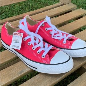 Pink Low Top Converse
